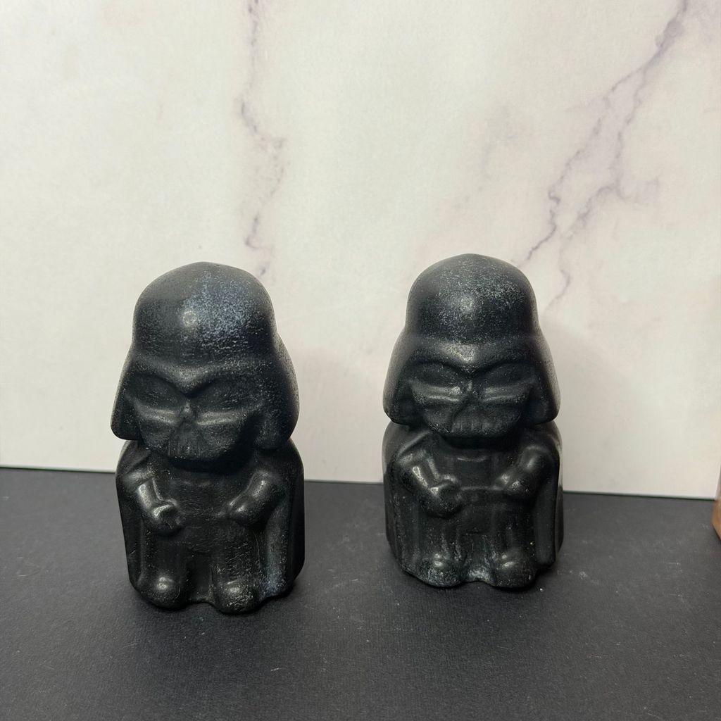 Darth Vader Black Obsidian Carving