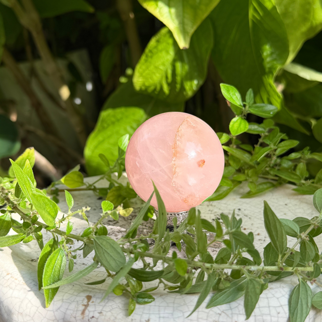 Rose Quartz Spheres