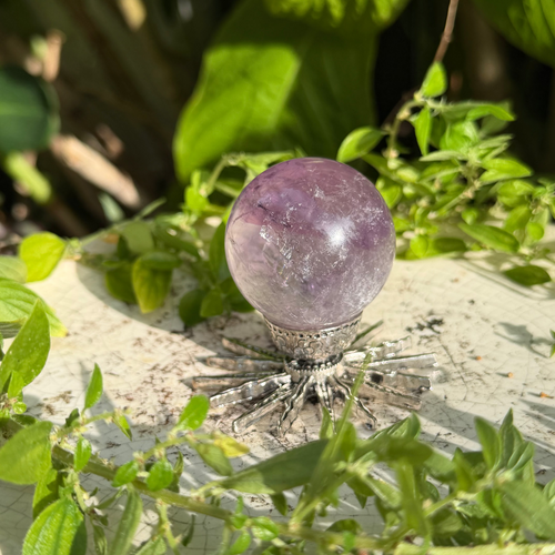 Amethyst Rainbow Packed Spheres