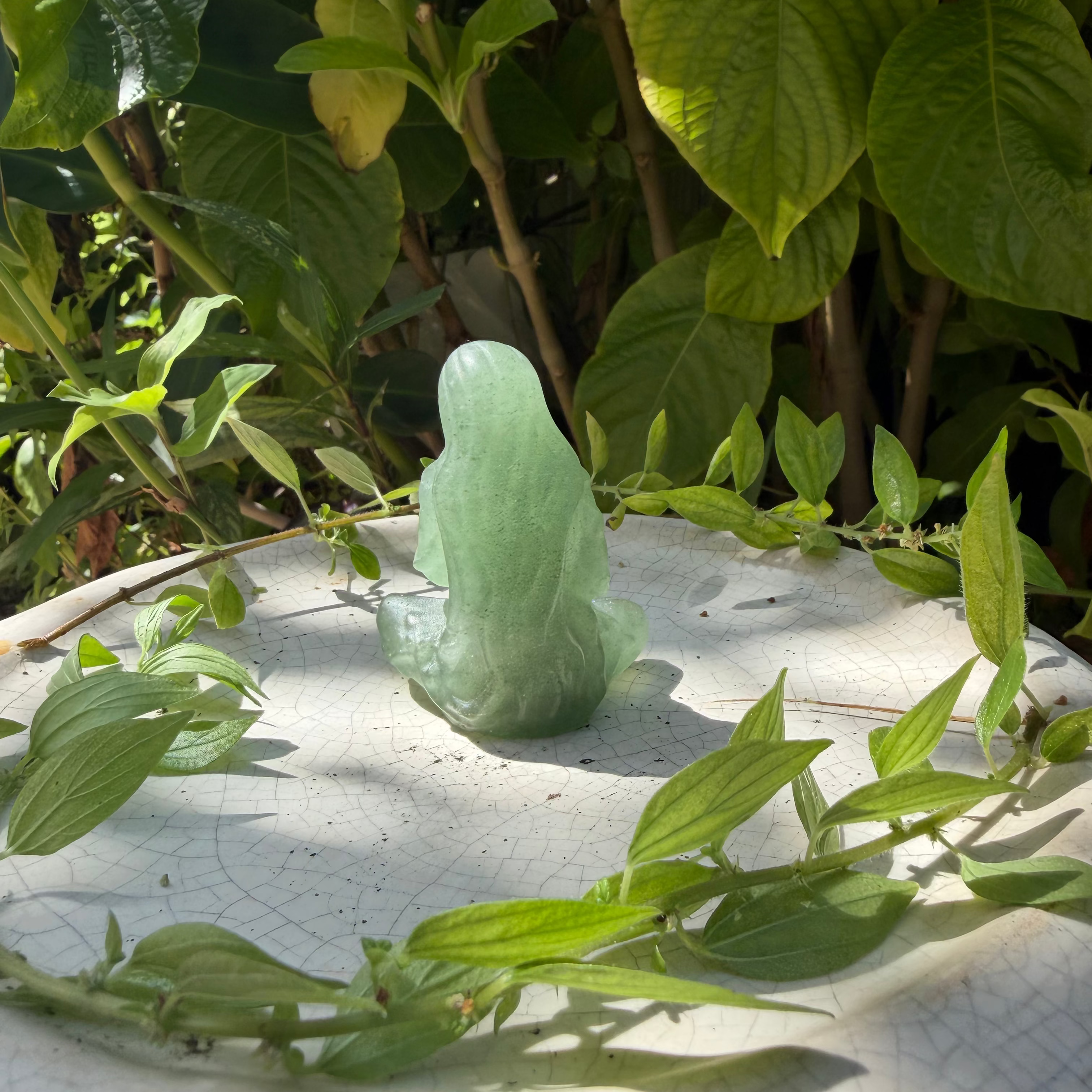 Mother Holding Baby Carving