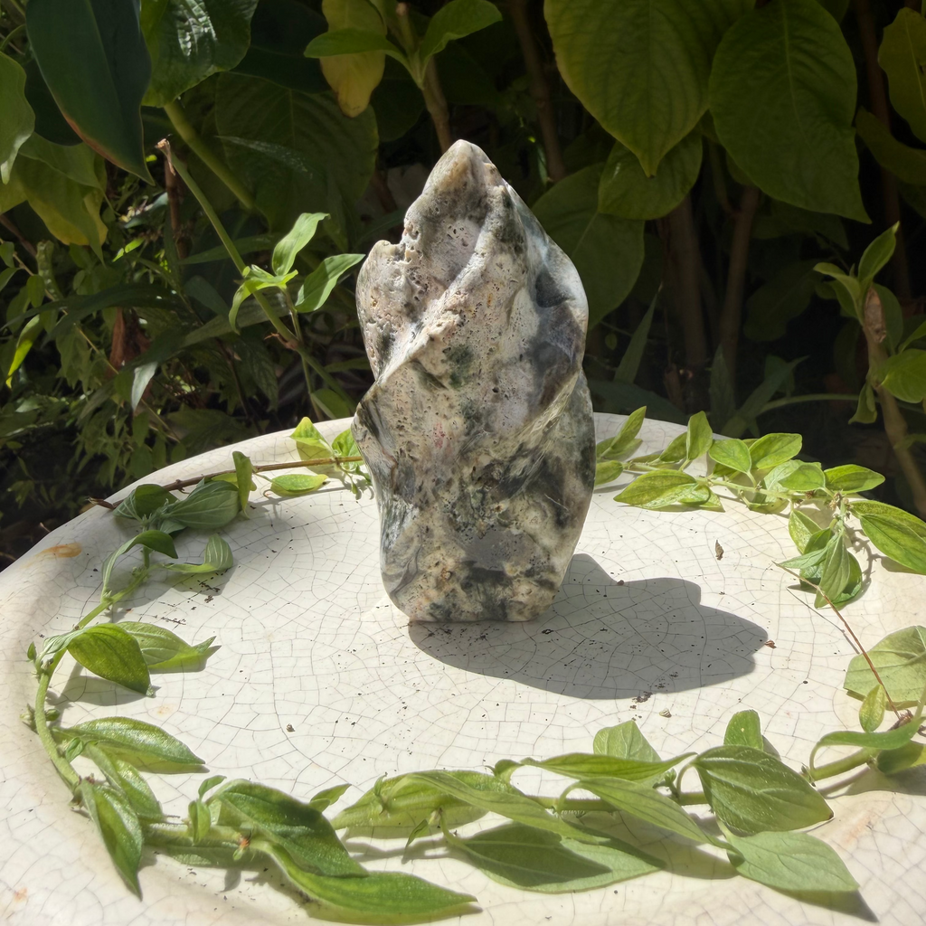 Ocean Jasper Flames