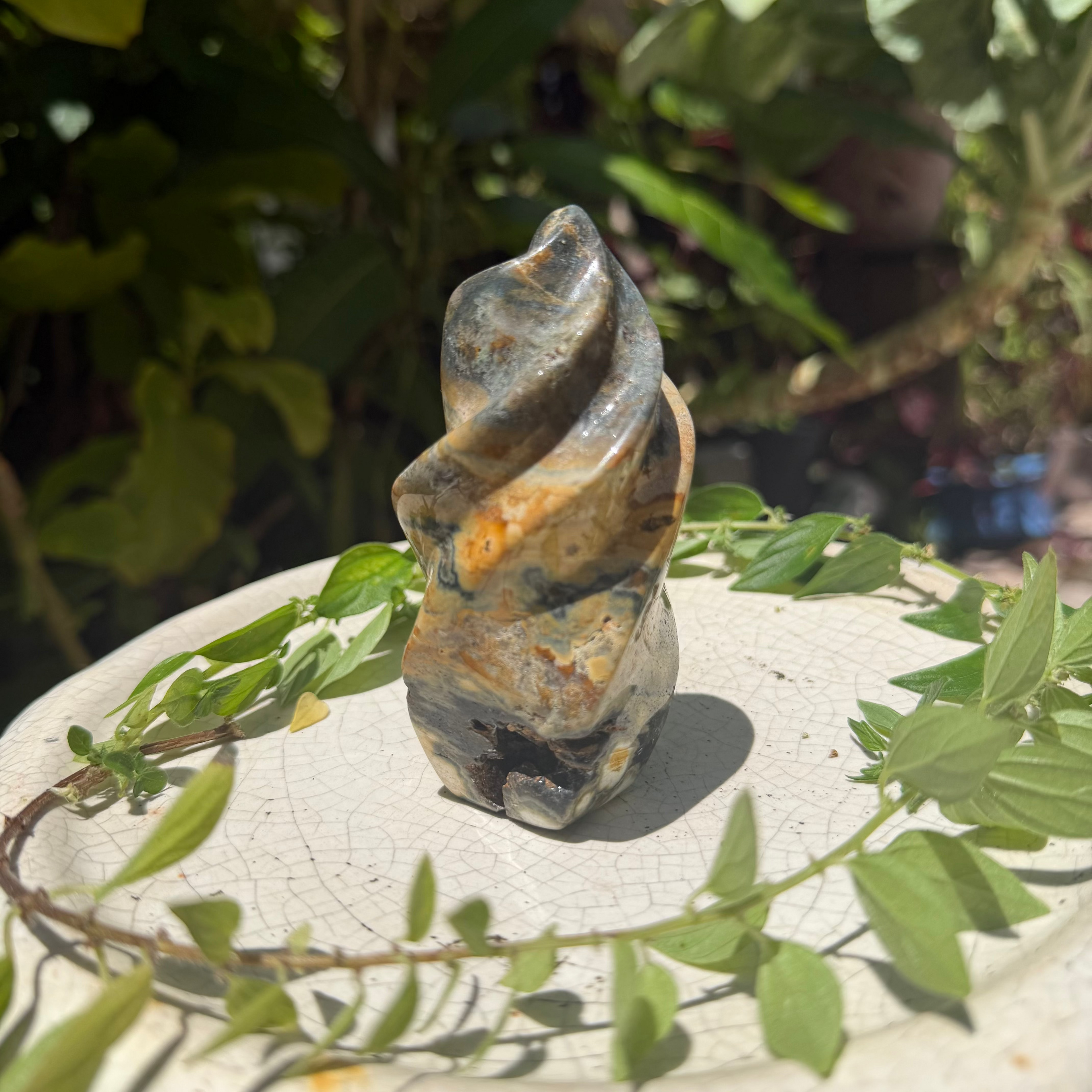 Ocean Jasper Flames