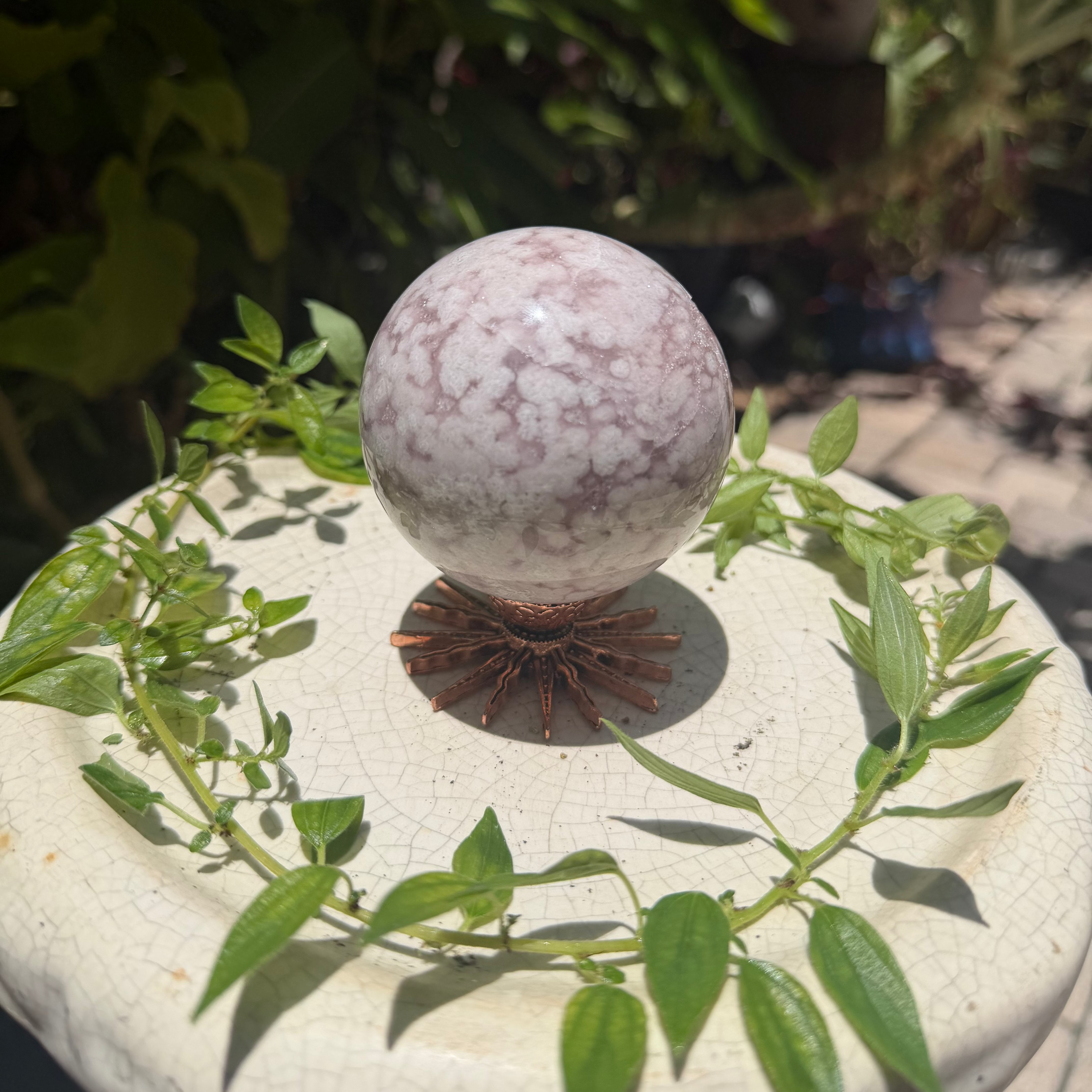 Pink Amethyst Spheres
