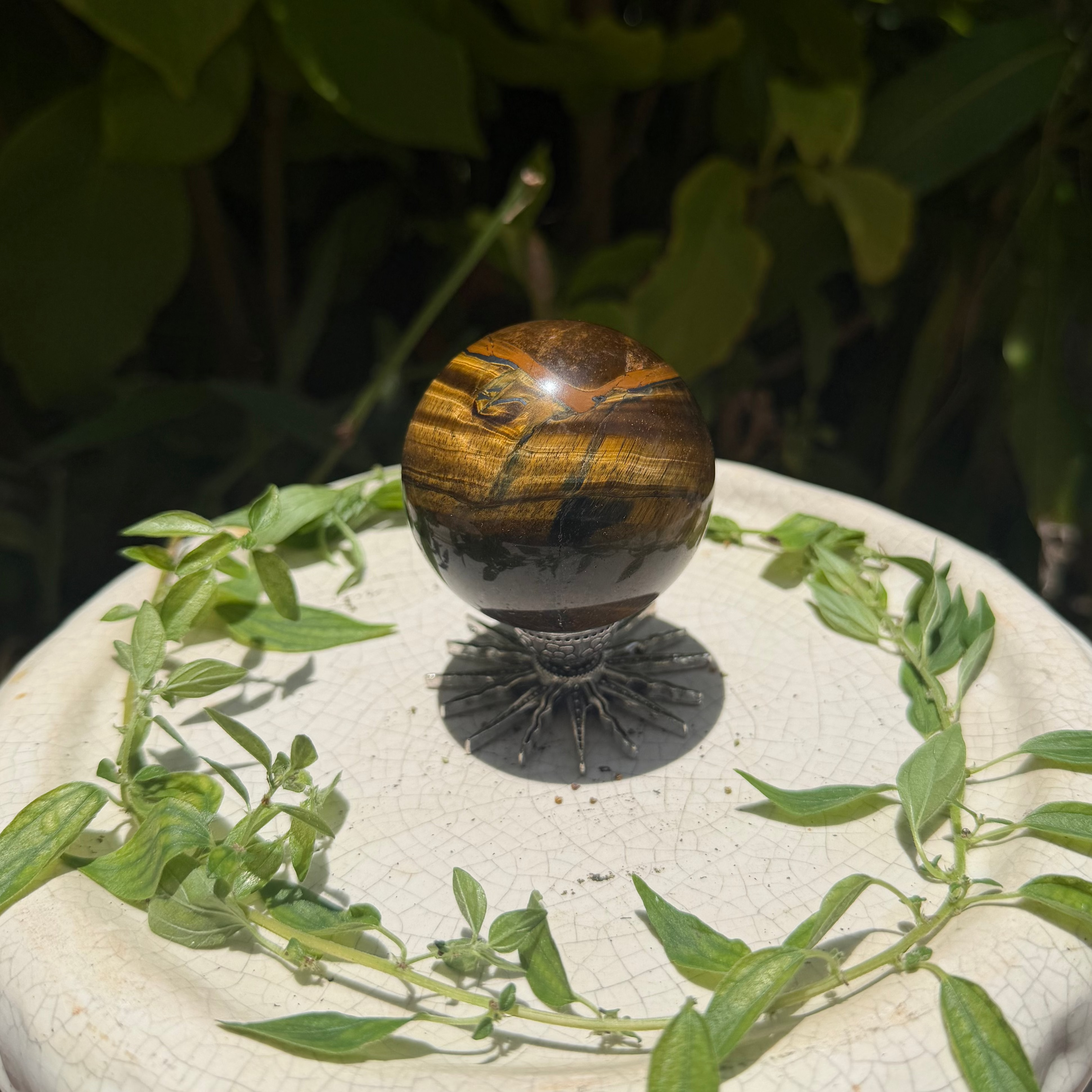 Tigers Eye Spheres