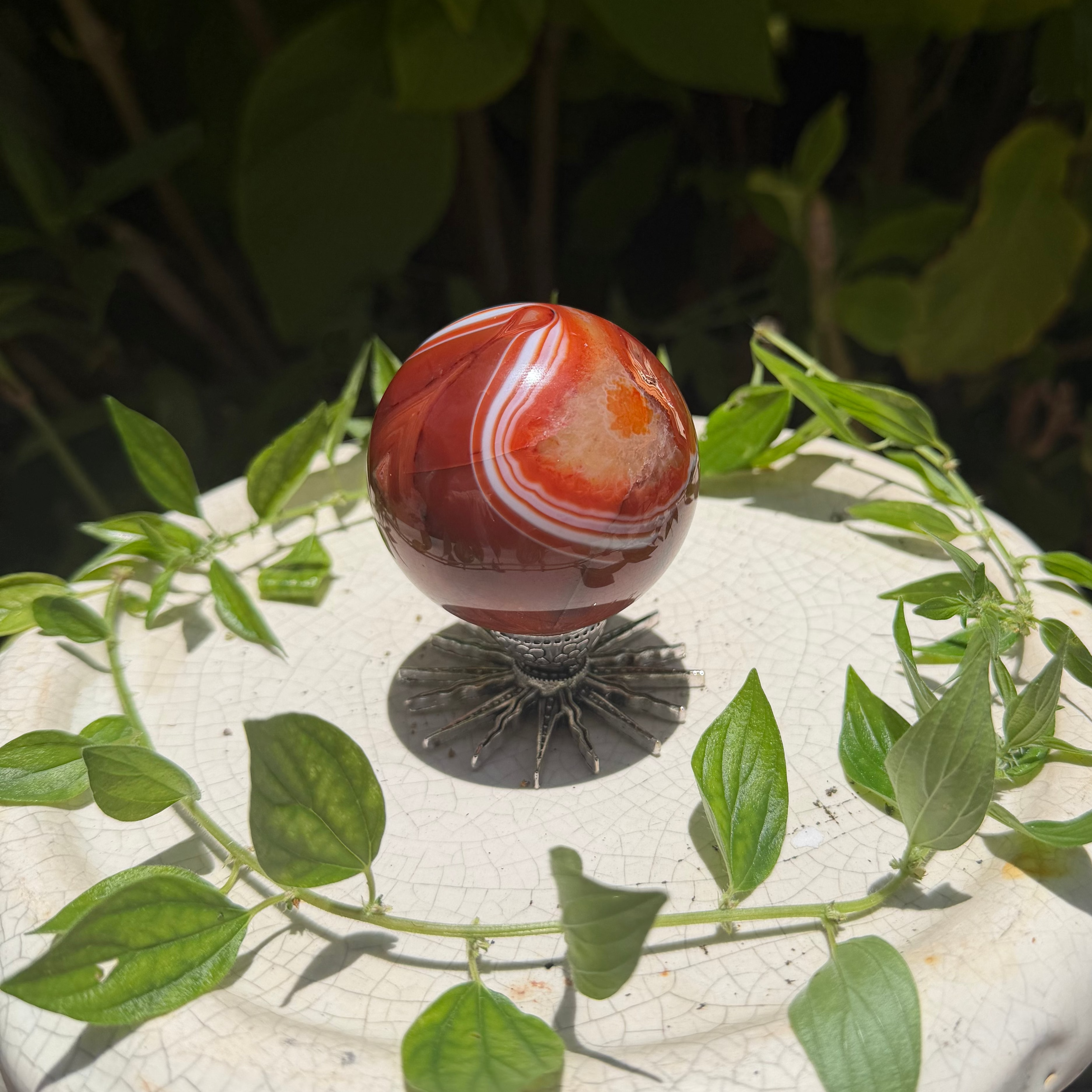 Red Carnelian Spheres