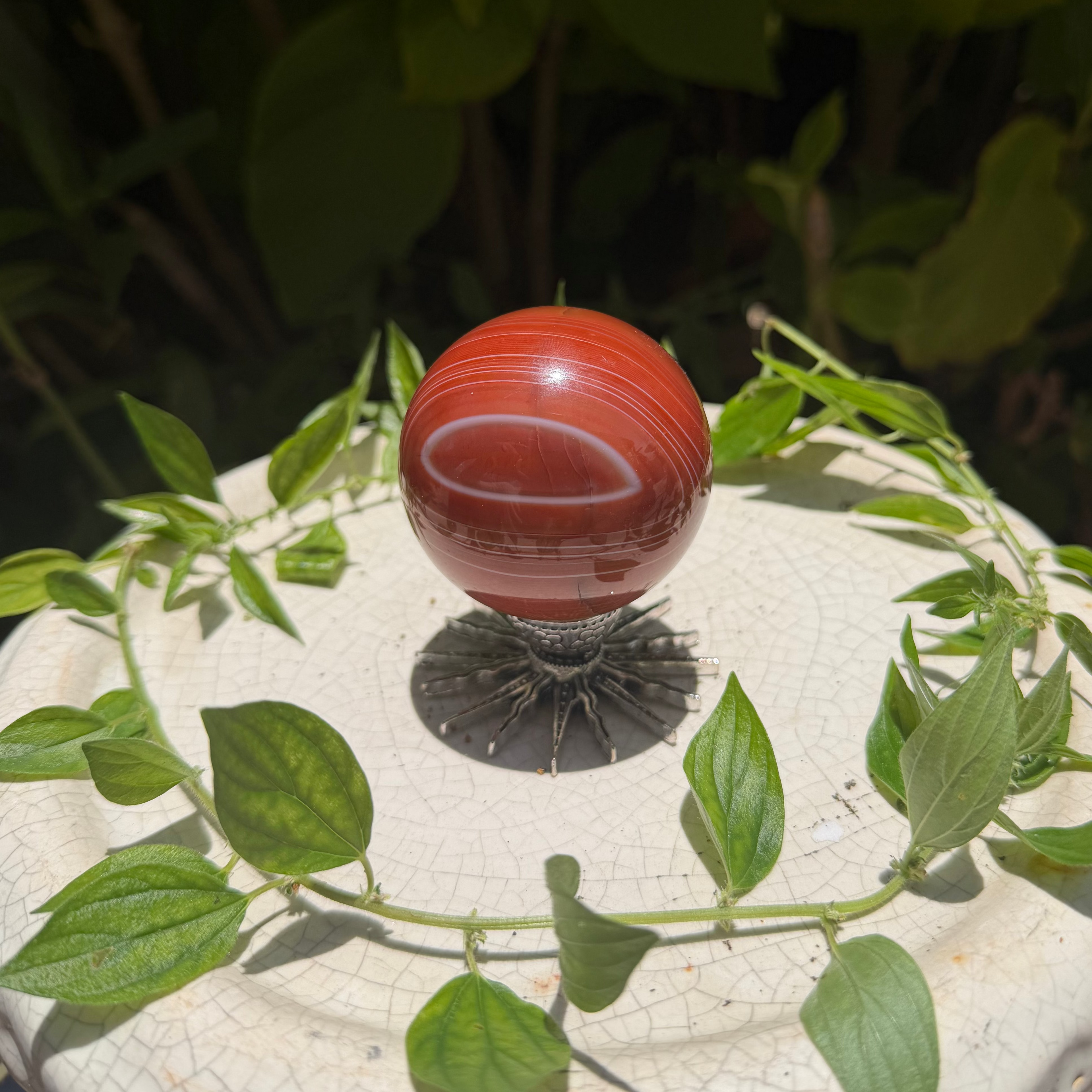 Red Carnelian Spheres