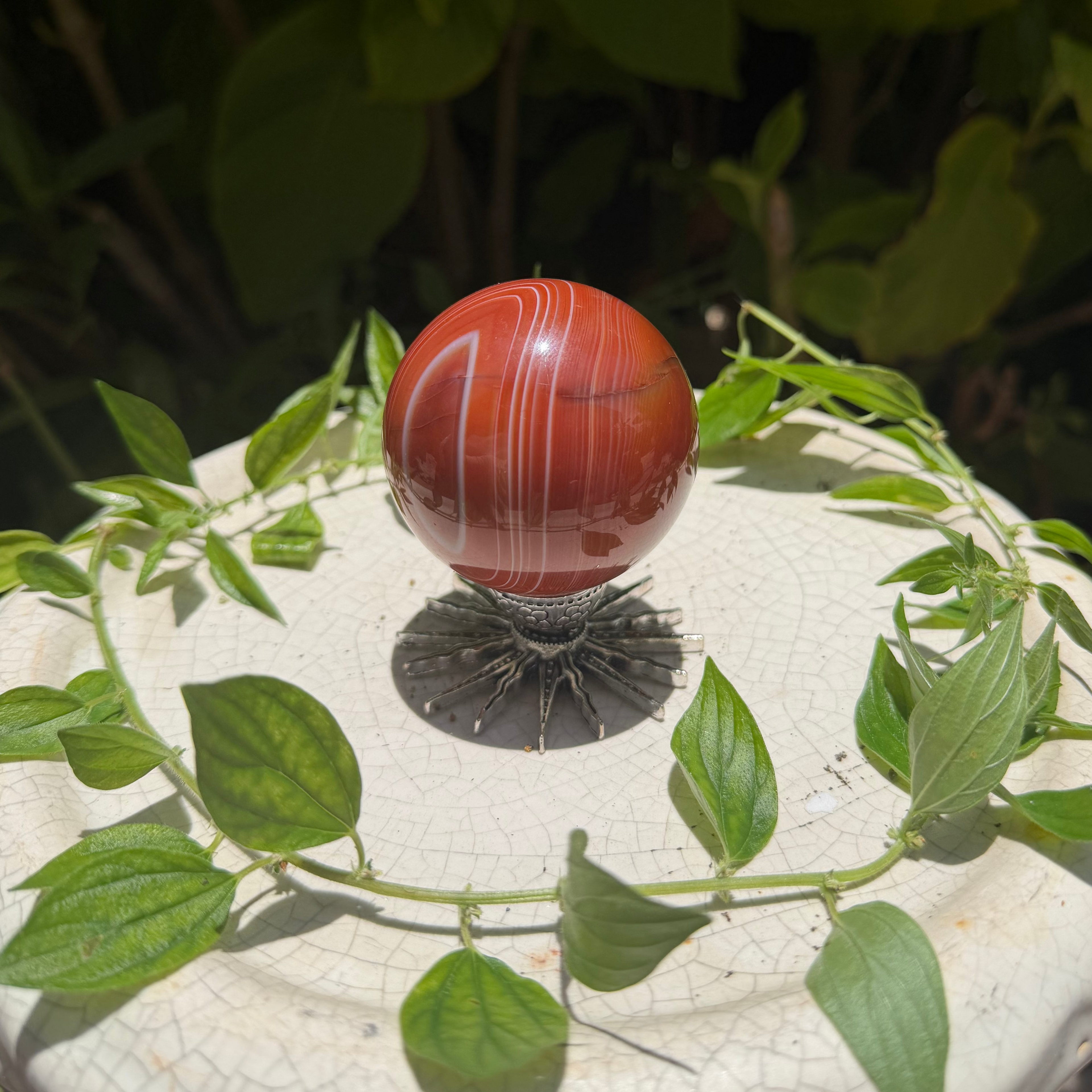 Red Carnelian Spheres