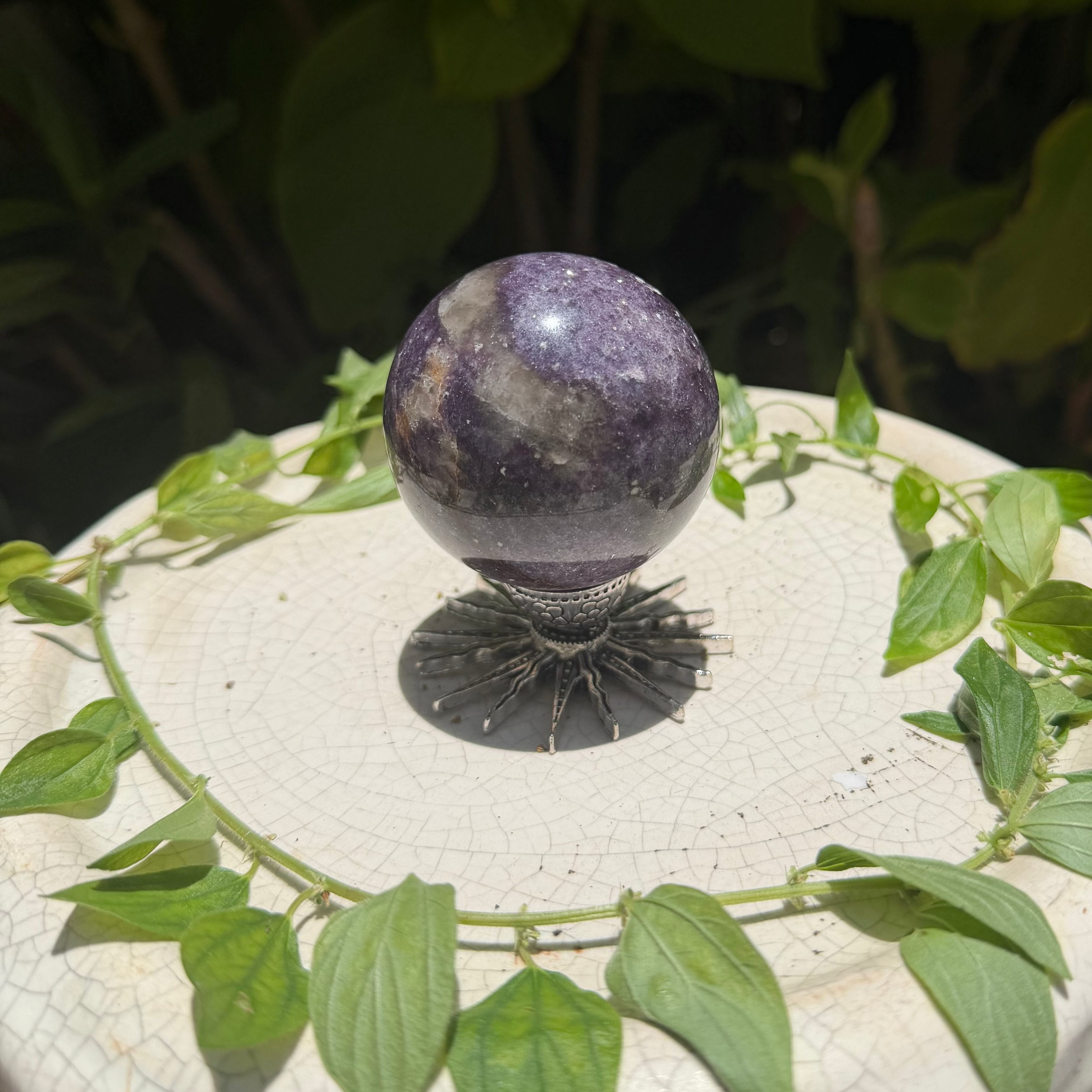 Lepidolite Spheres