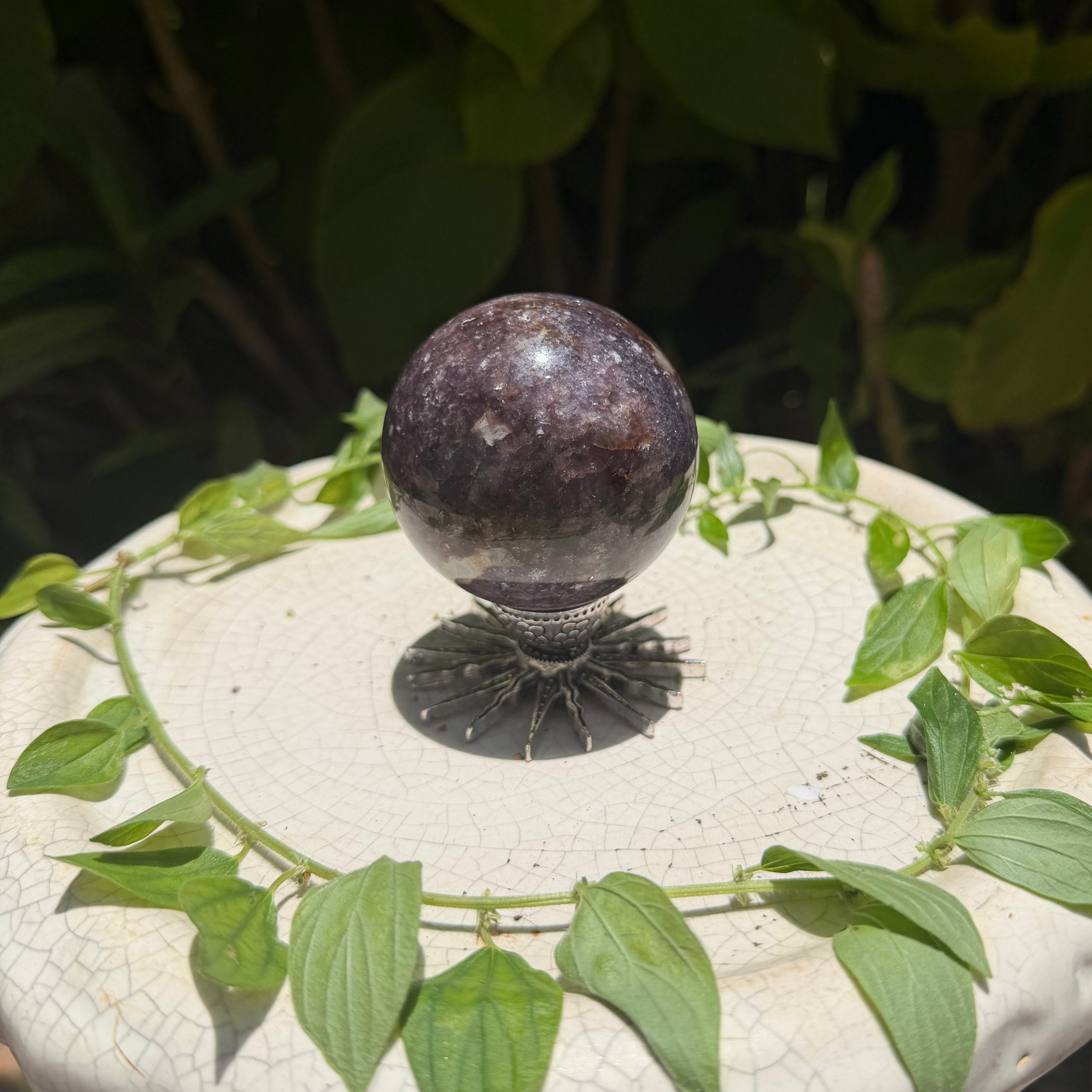 Lepidolite Spheres