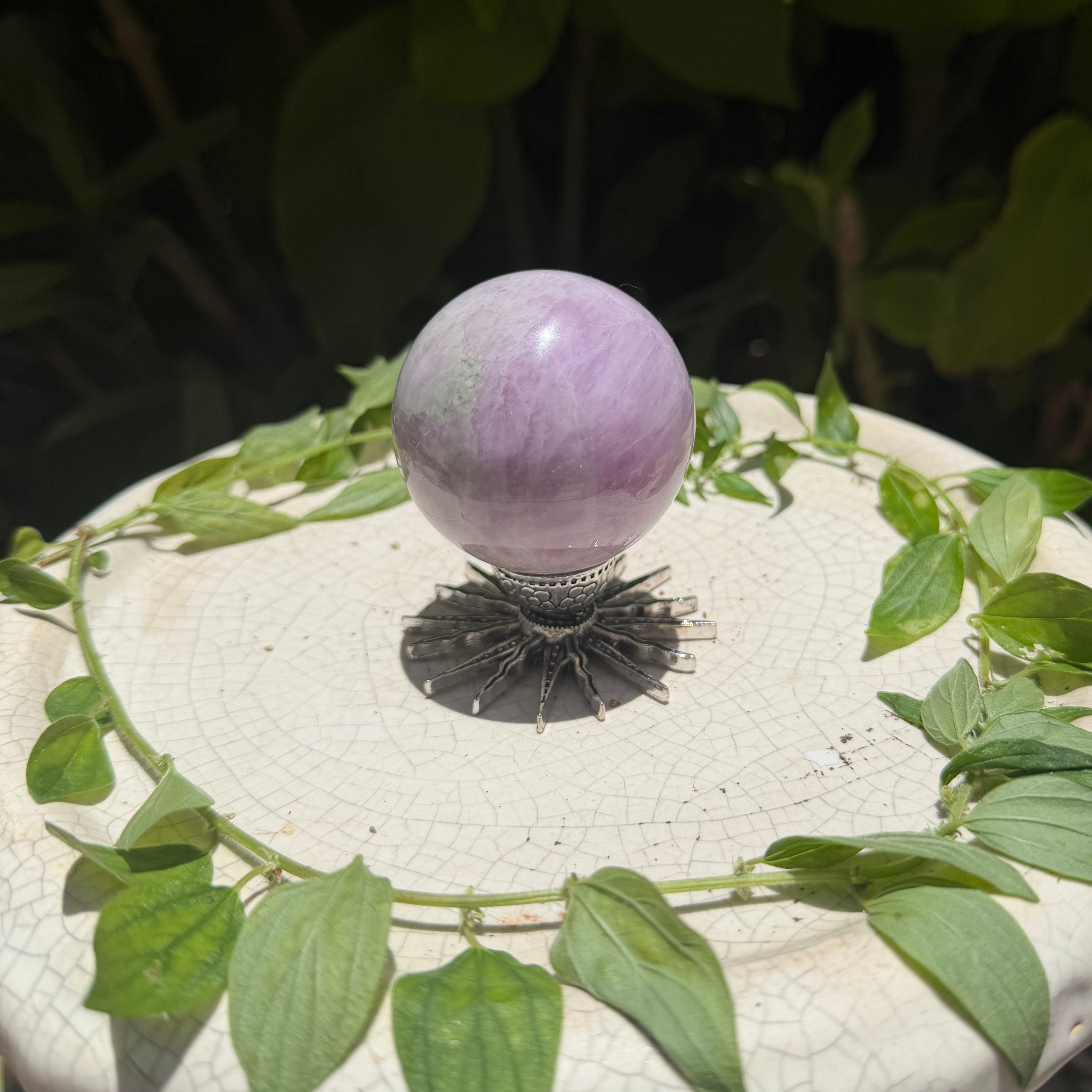 Kunzite Spheres