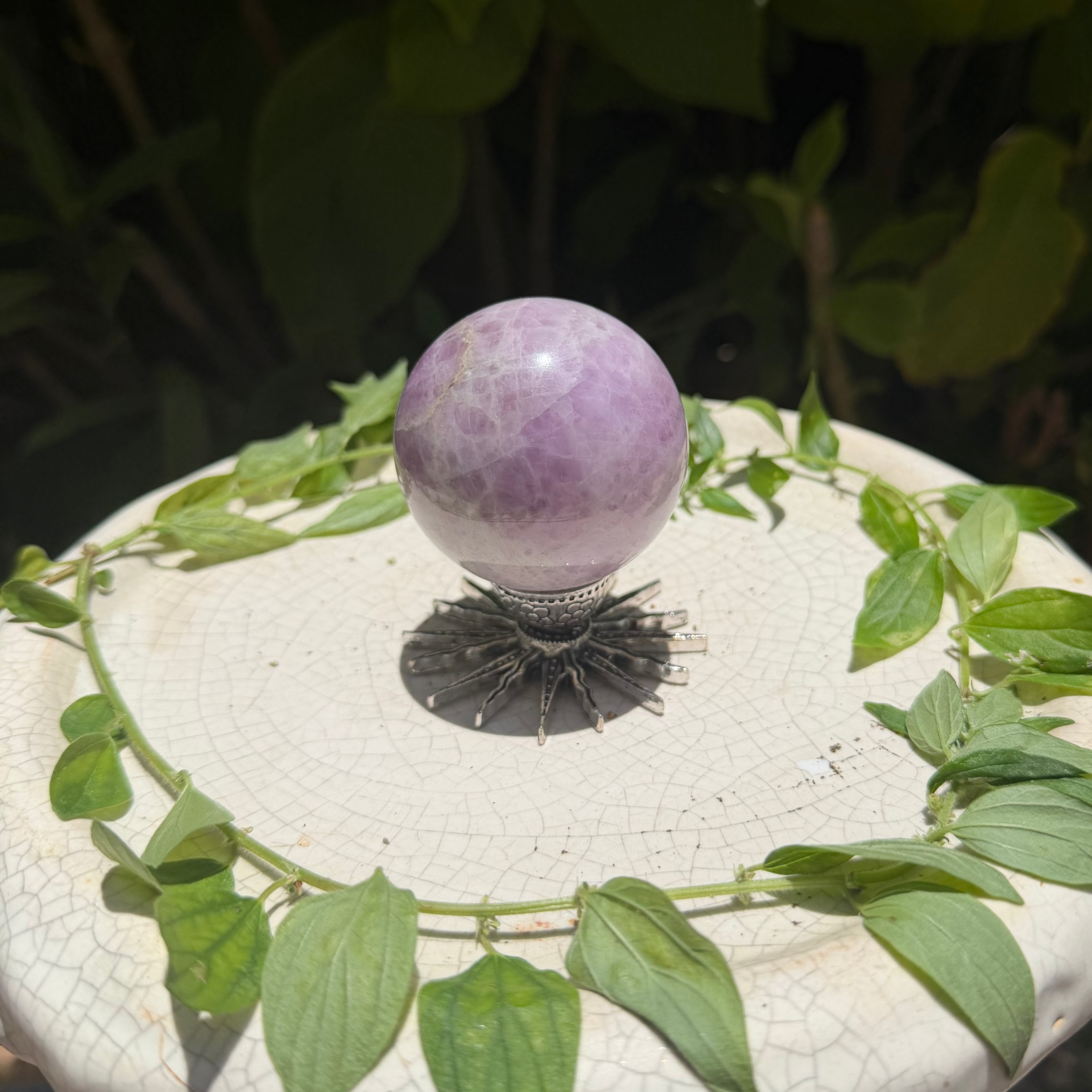 Kunzite Spheres
