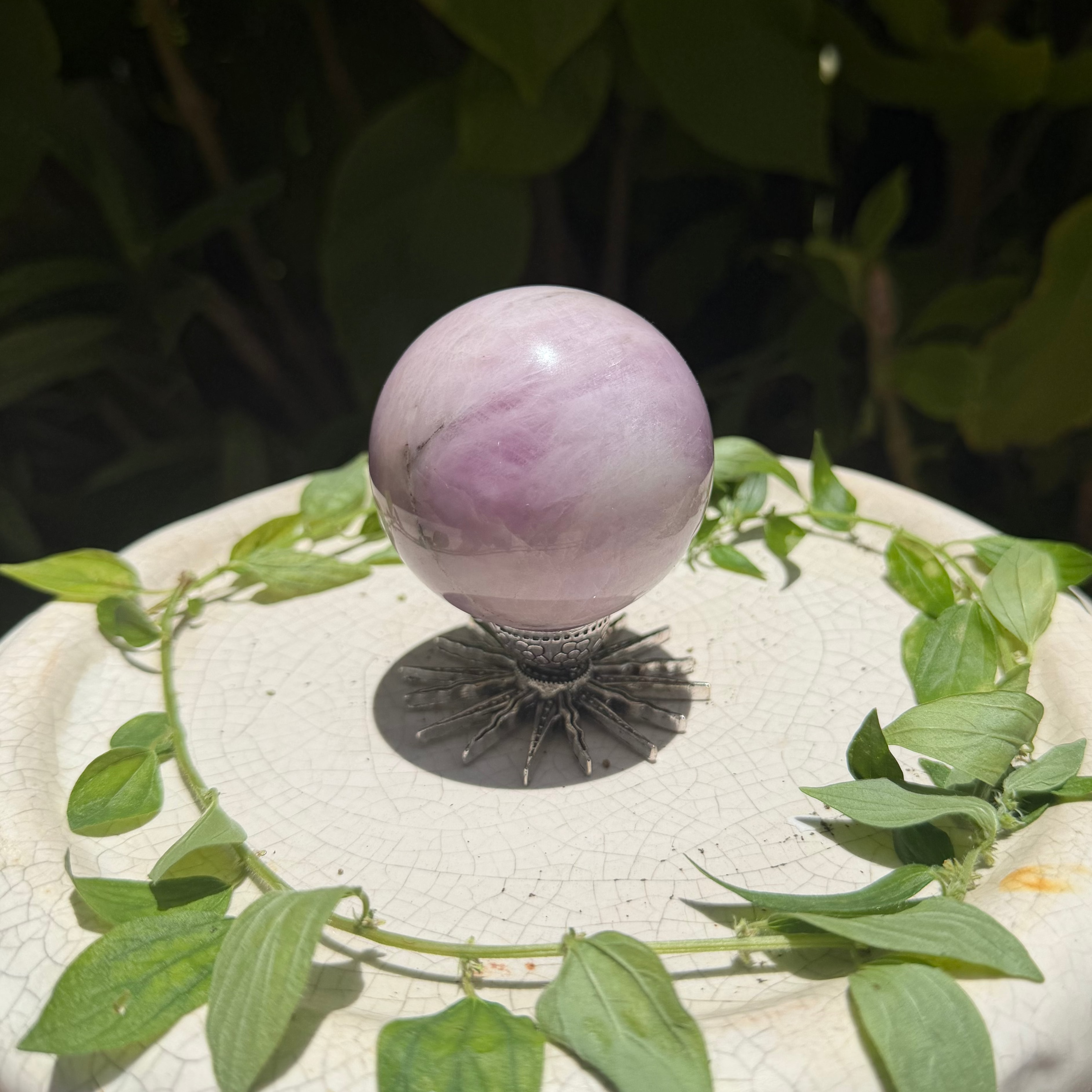 Kunzite Spheres