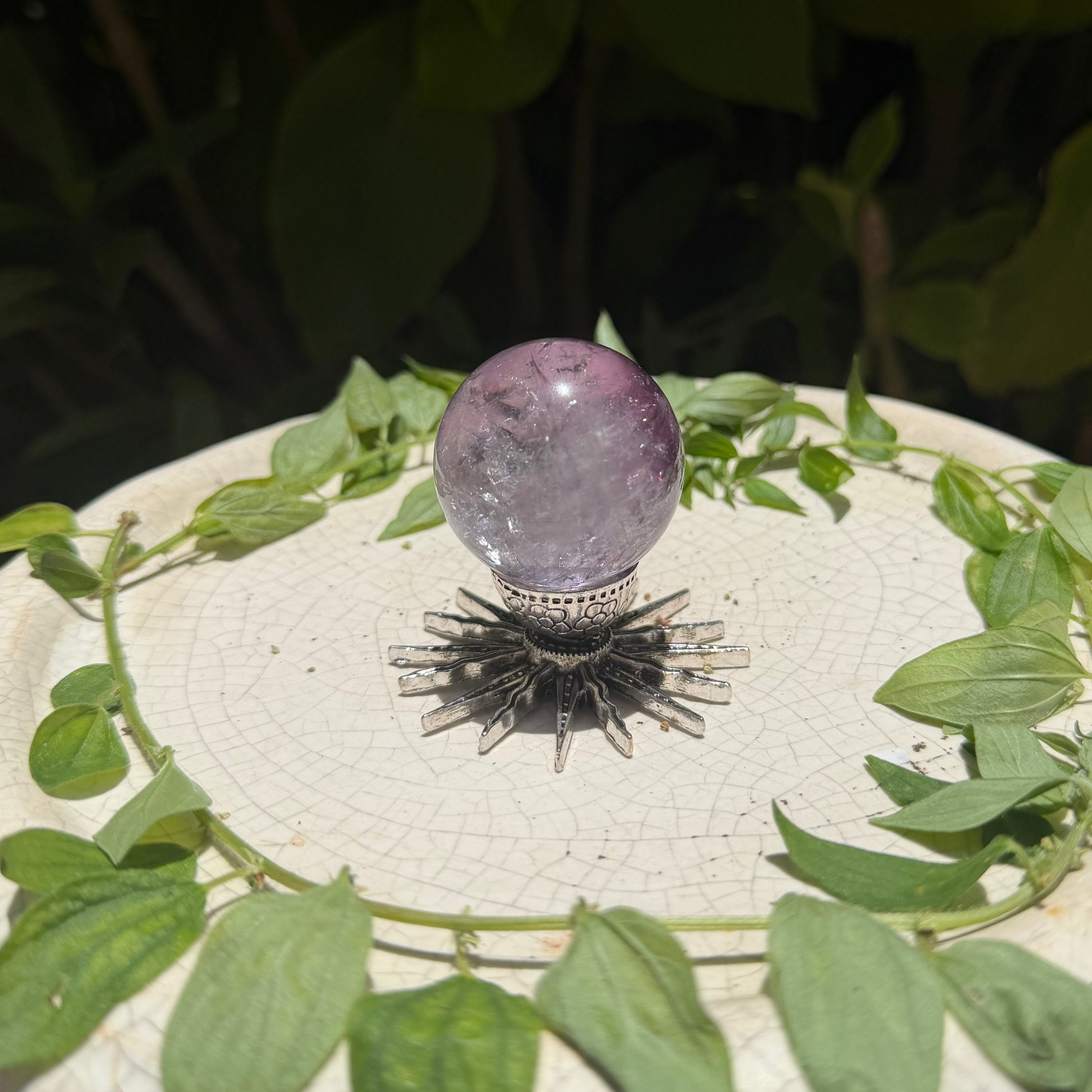 Amethyst Rainbow Packed Spheres