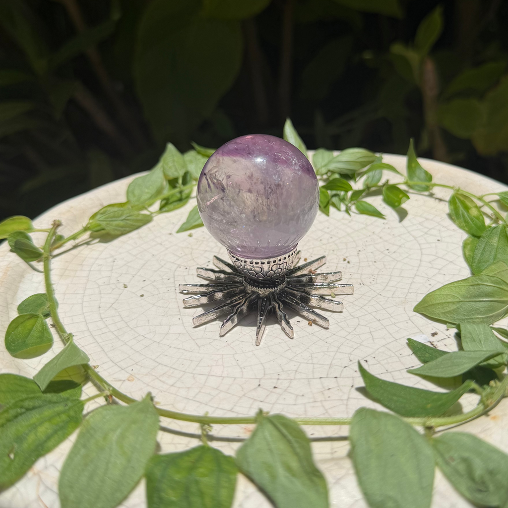 Amethyst Rainbow Packed Spheres