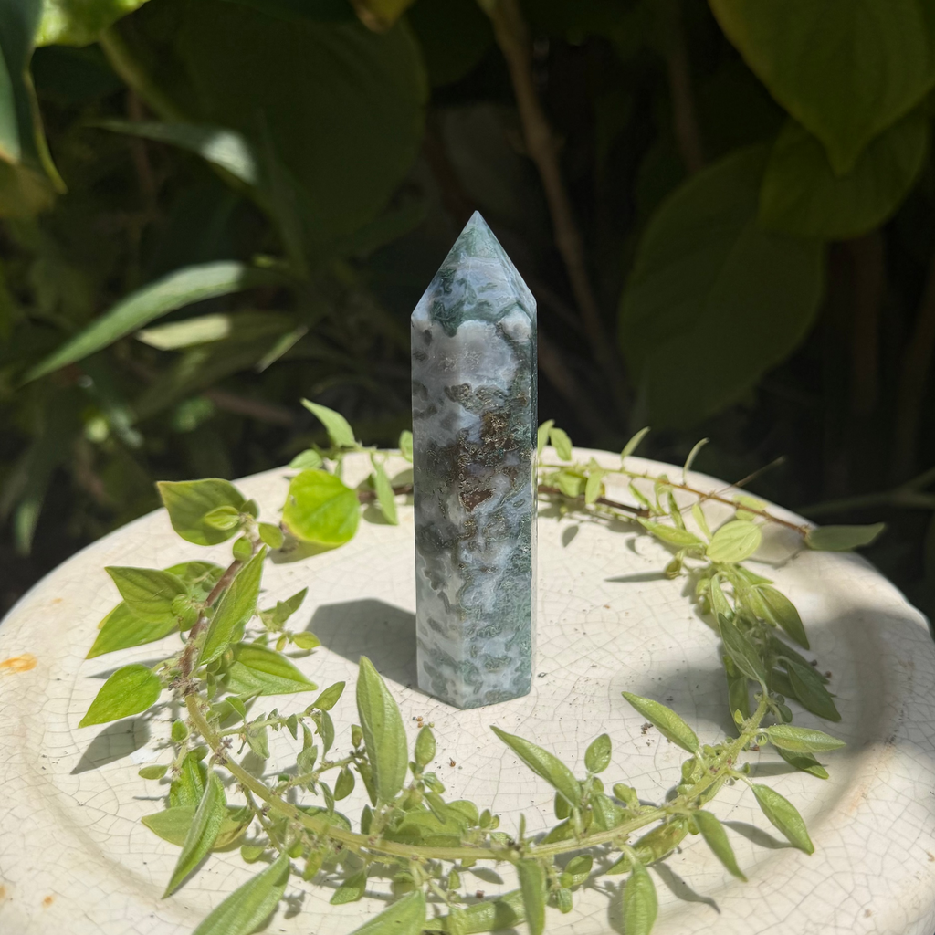 Moss Agate Towers
