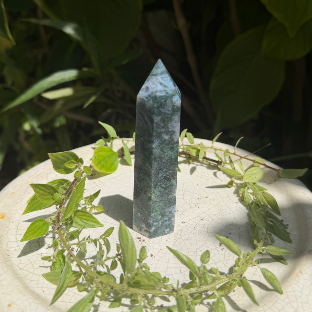 Moss Agate Towers