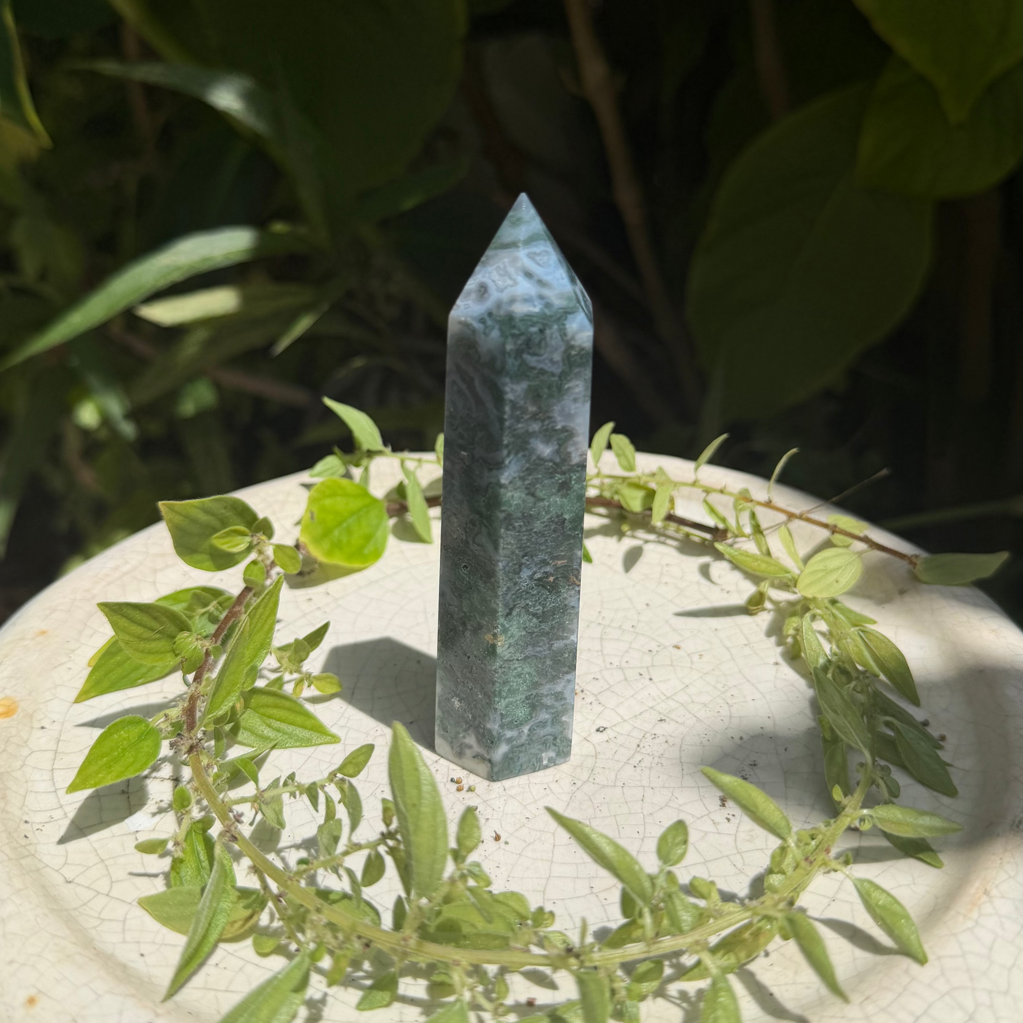 Moss Agate Towers