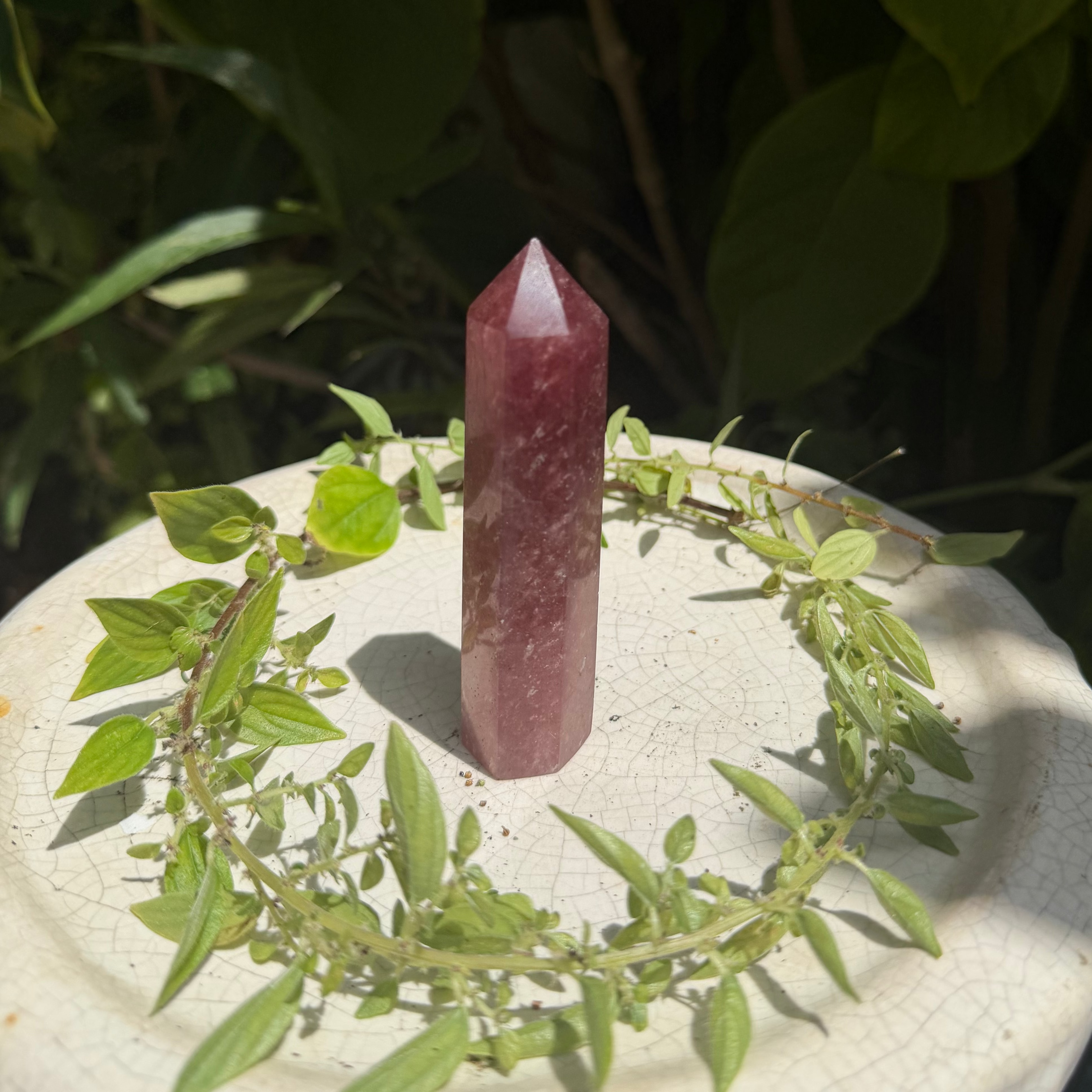 Strawberry Quartz Towers