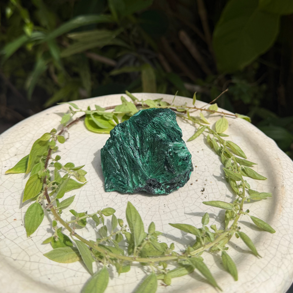 Raw Malachite