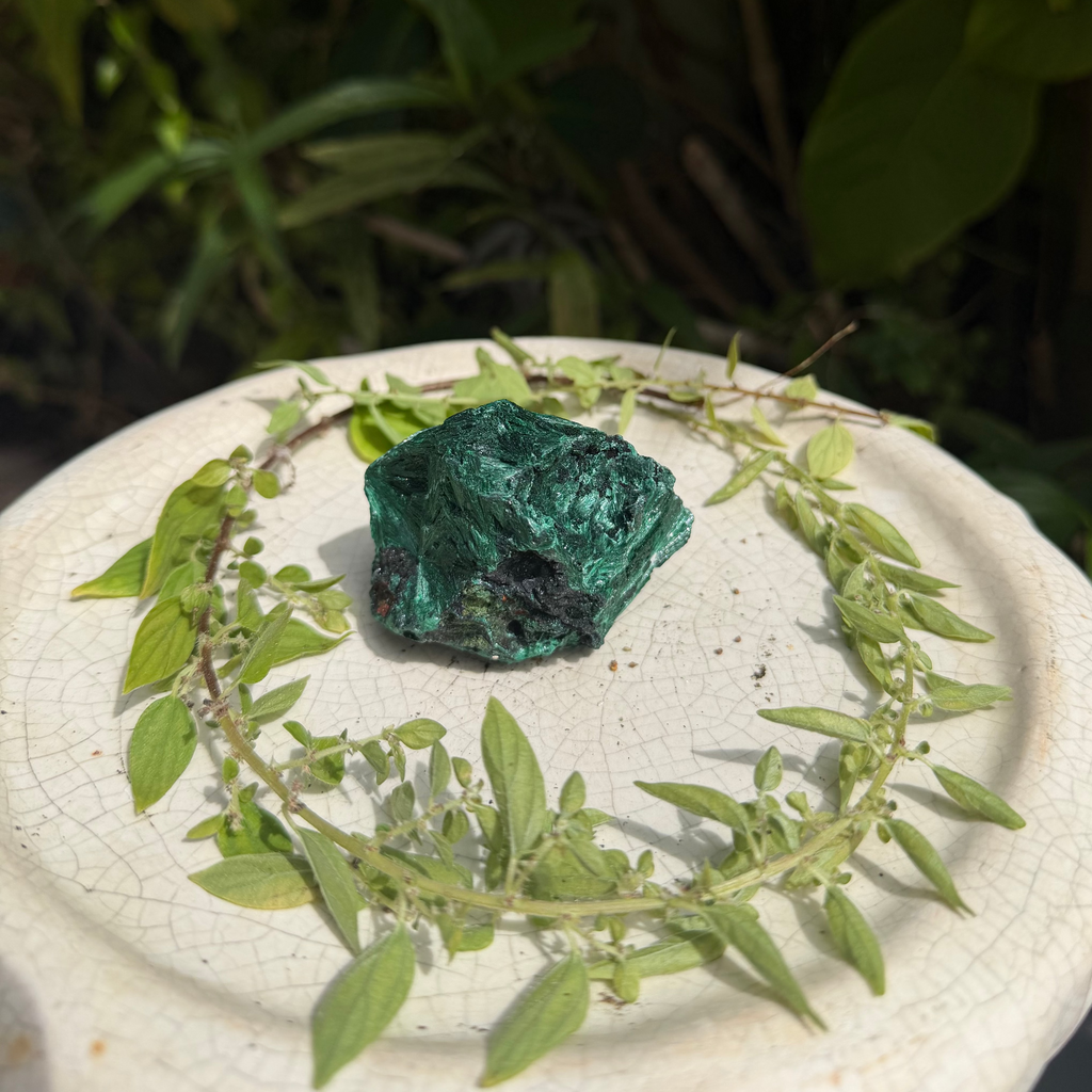 Raw Malachite