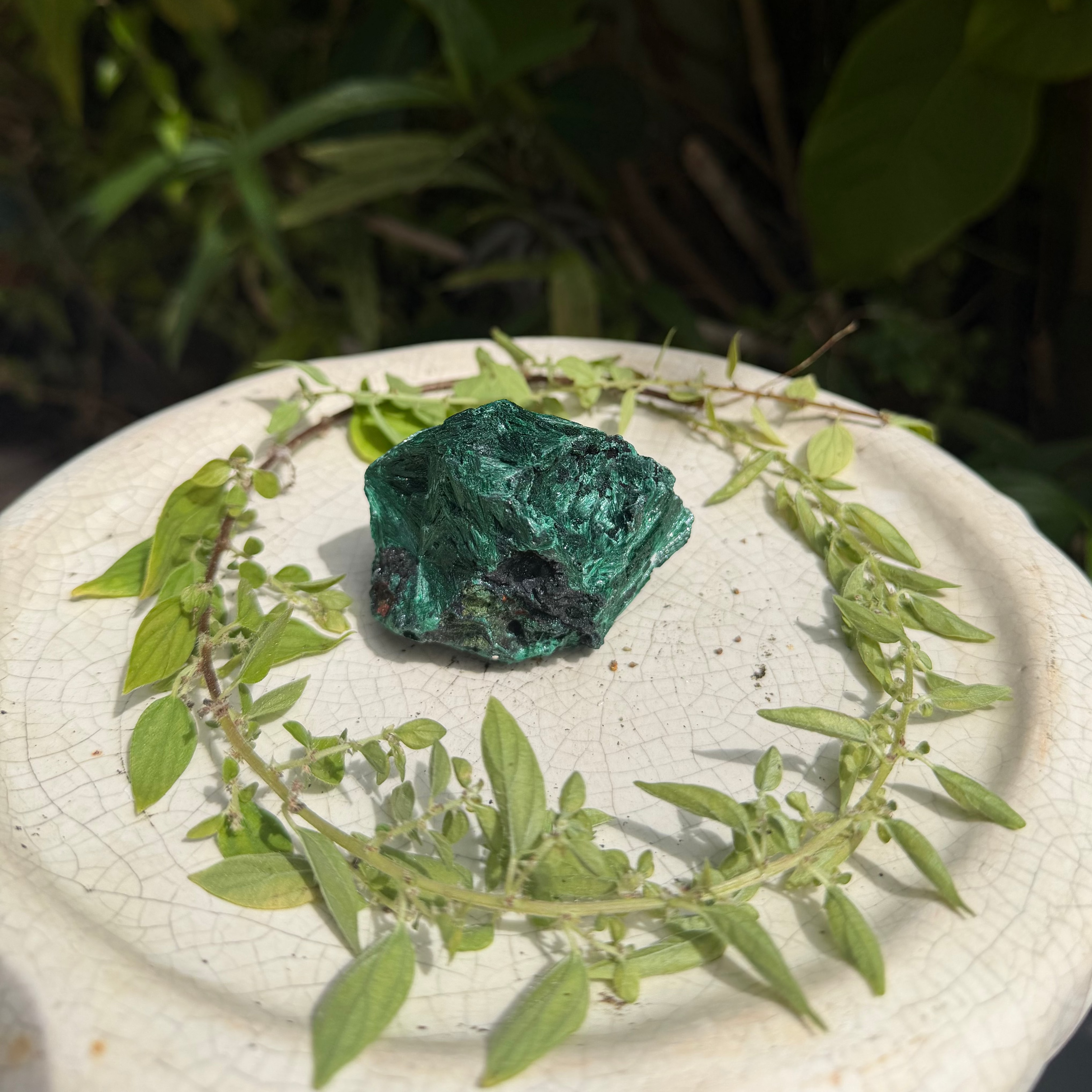 Raw Malachite