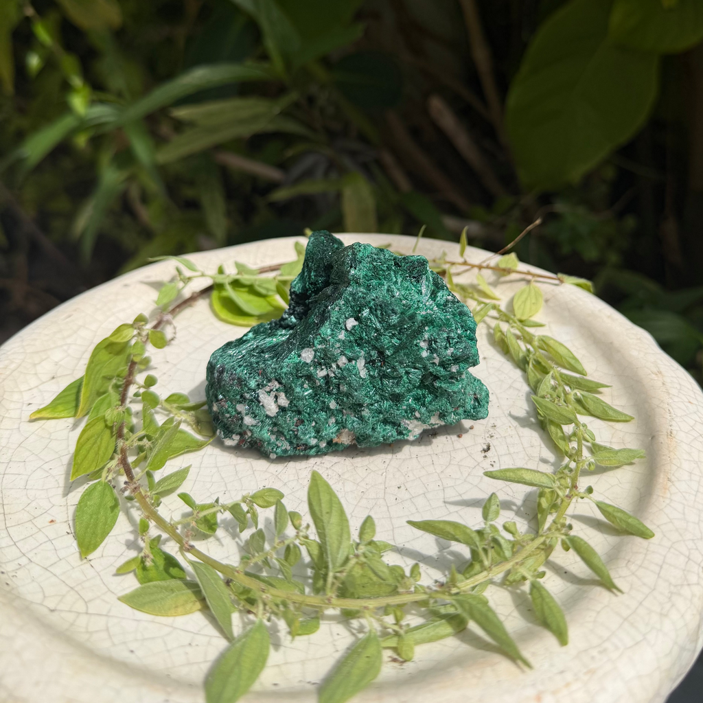 Raw Malachite