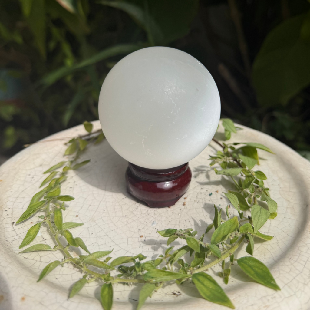 Selenite Sphere