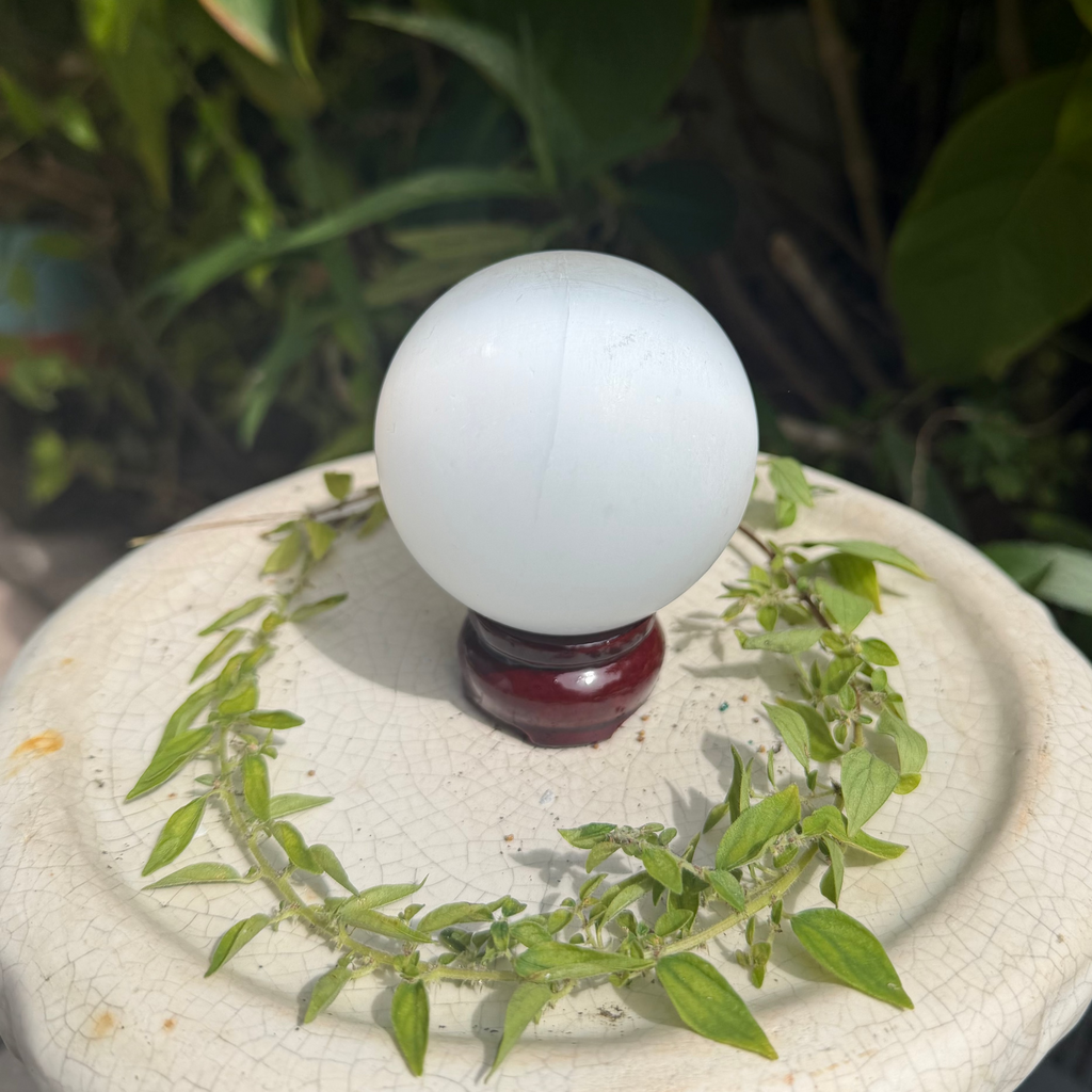 Selenite Sphere