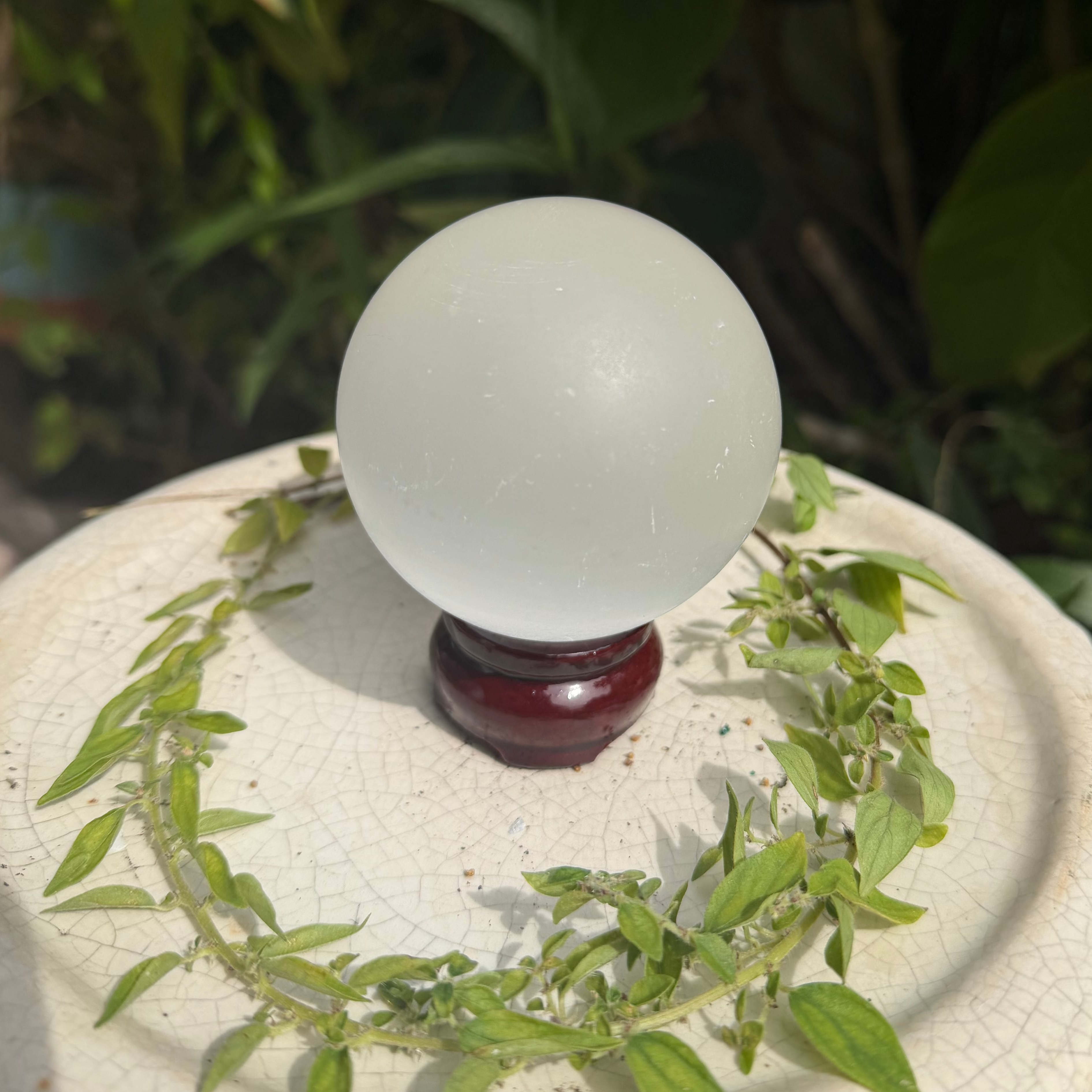 Selenite Sphere