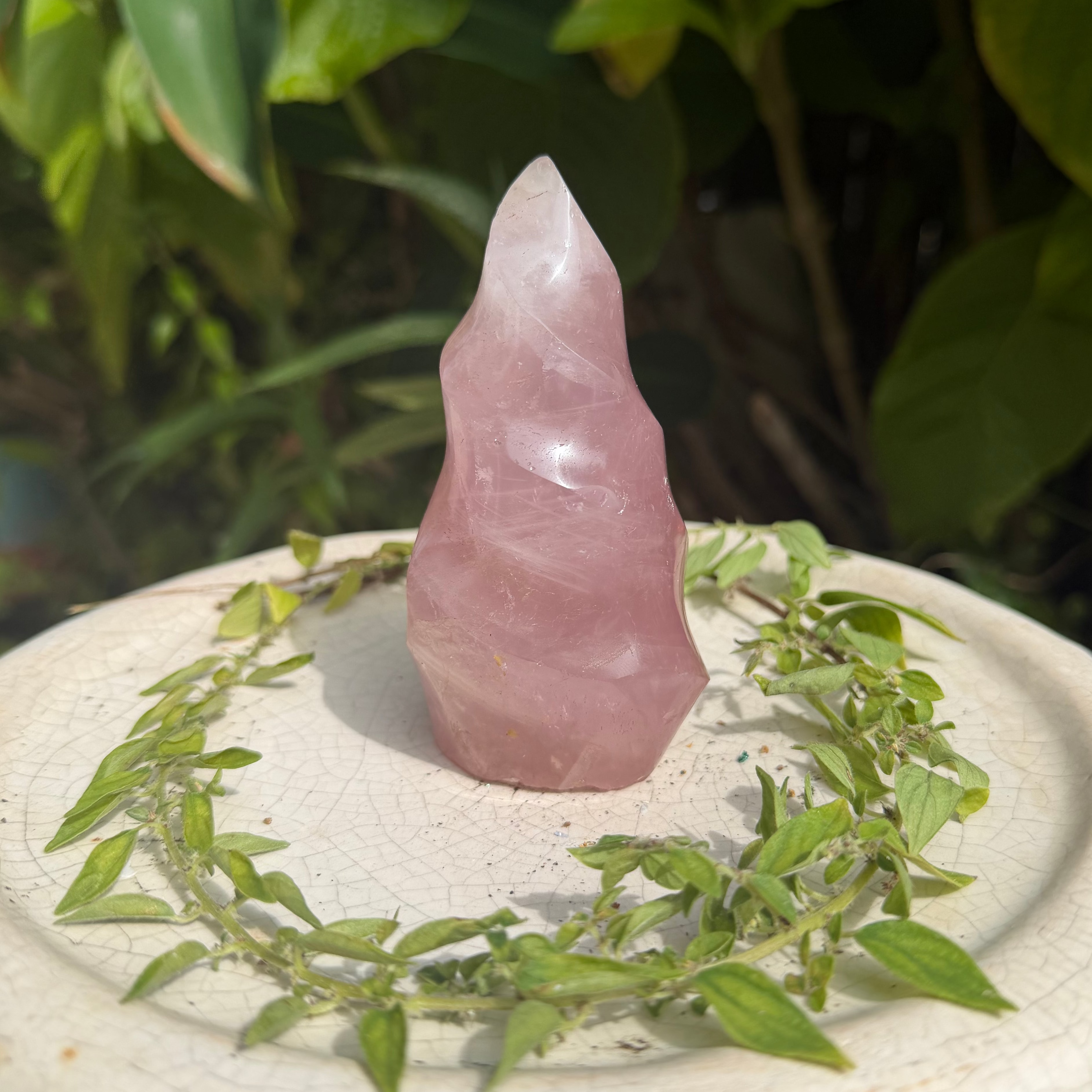 Rose Quartz Flames